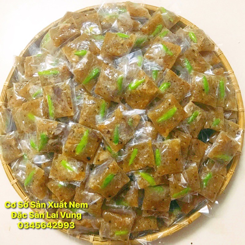 Bì dai lai vung ớt xiêm xanh 30k/1 hộp 10 chiếc