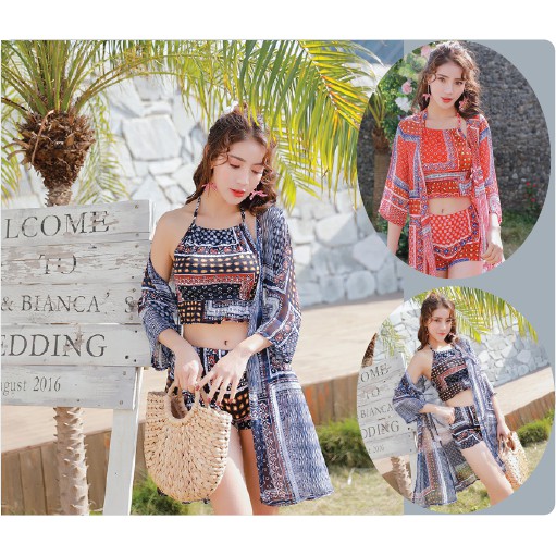 BiKiNi Set 3 Gồm Áo Choàng | BigBuy360 - bigbuy360.vn