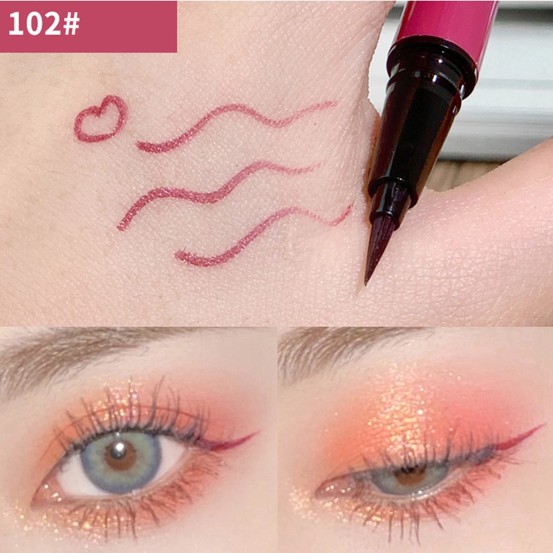 Bút Kẻ Mắt Nước XIXI đầu Kẻ Mảnh Pretty Eyes