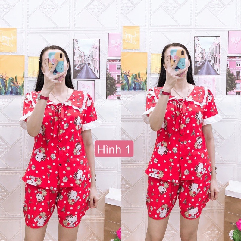 Đồ mặc nhà đùi siêu lụa siêu xinh