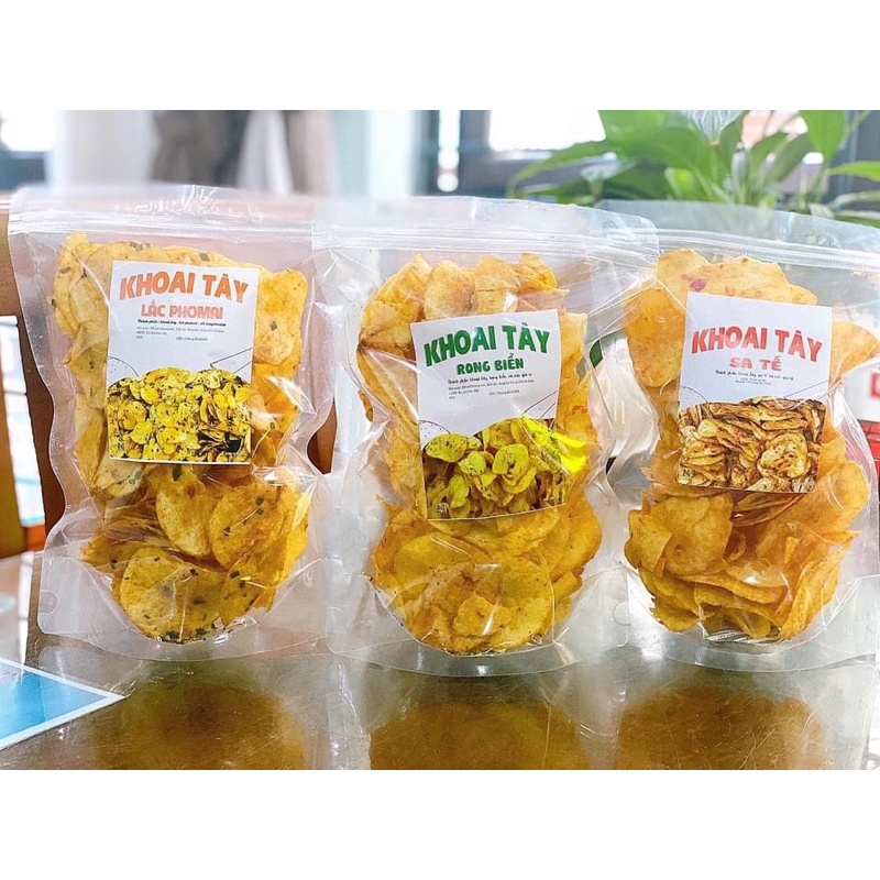 Khoai tây lắc các vị 59k/gói 250gr
