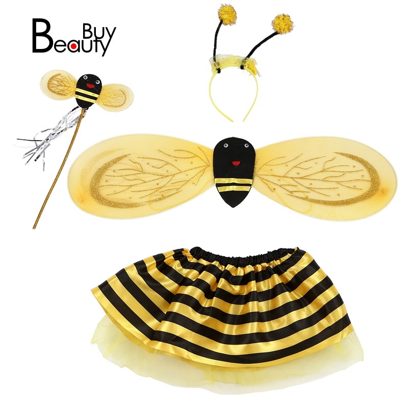 Bộ trang phục Halloween cho bé gái hình chú ong