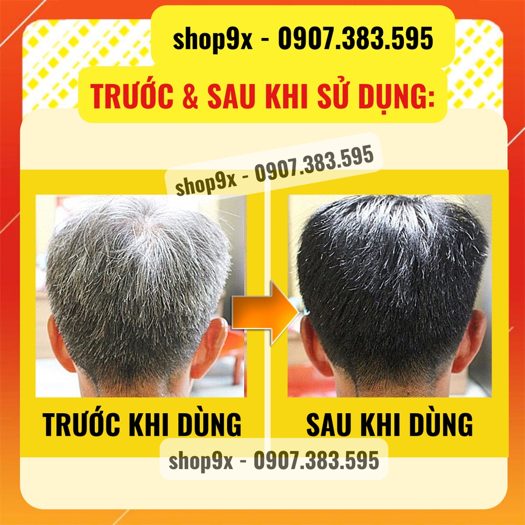 Gội là đen - Dầu gội đen tóc Yicaoten  // Shop9X
