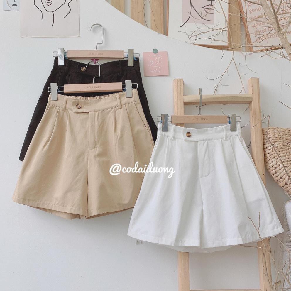 [SALE SỐC] Quần Đùi Thô Cúc Lệch Siêu Hot