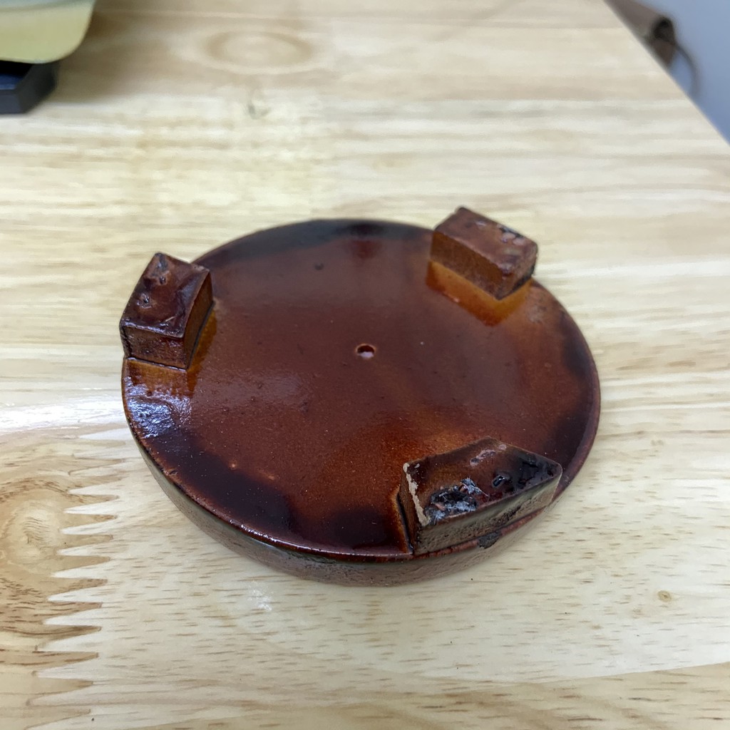 Đế gỗ nhỏ đặt lư hương, ấm chén, thác khói phụ kiện trang trí nhà cửa