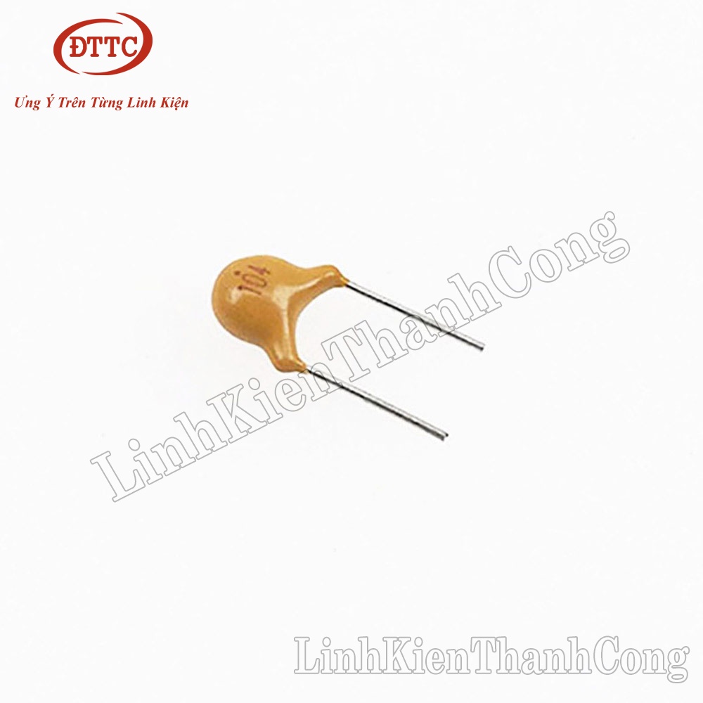 Bộ 5 Chiếc Tụ Gốm Vàng 104 0.1uF 50V