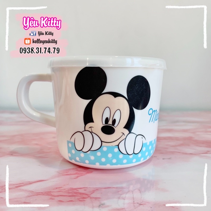 Tô chén dĩa chuột Mickey Minnie