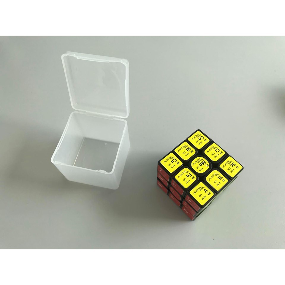 Rubik 3x3x3 - Rubik Hóa học màu đen/ Trắng