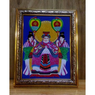Tranh Laminate Bà Mẹ Sanh Mẹ Đô Khổ 18 x 24 Cm
