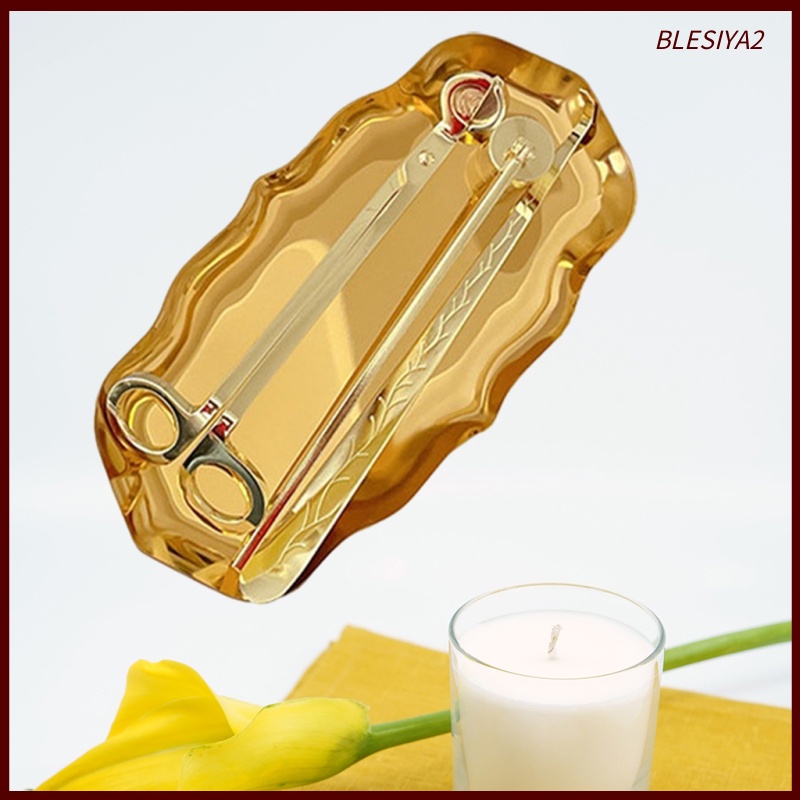 Candle Wick Trimmer Cutter Dipper Snuffer Care Kit Gift Pack 4Pcs