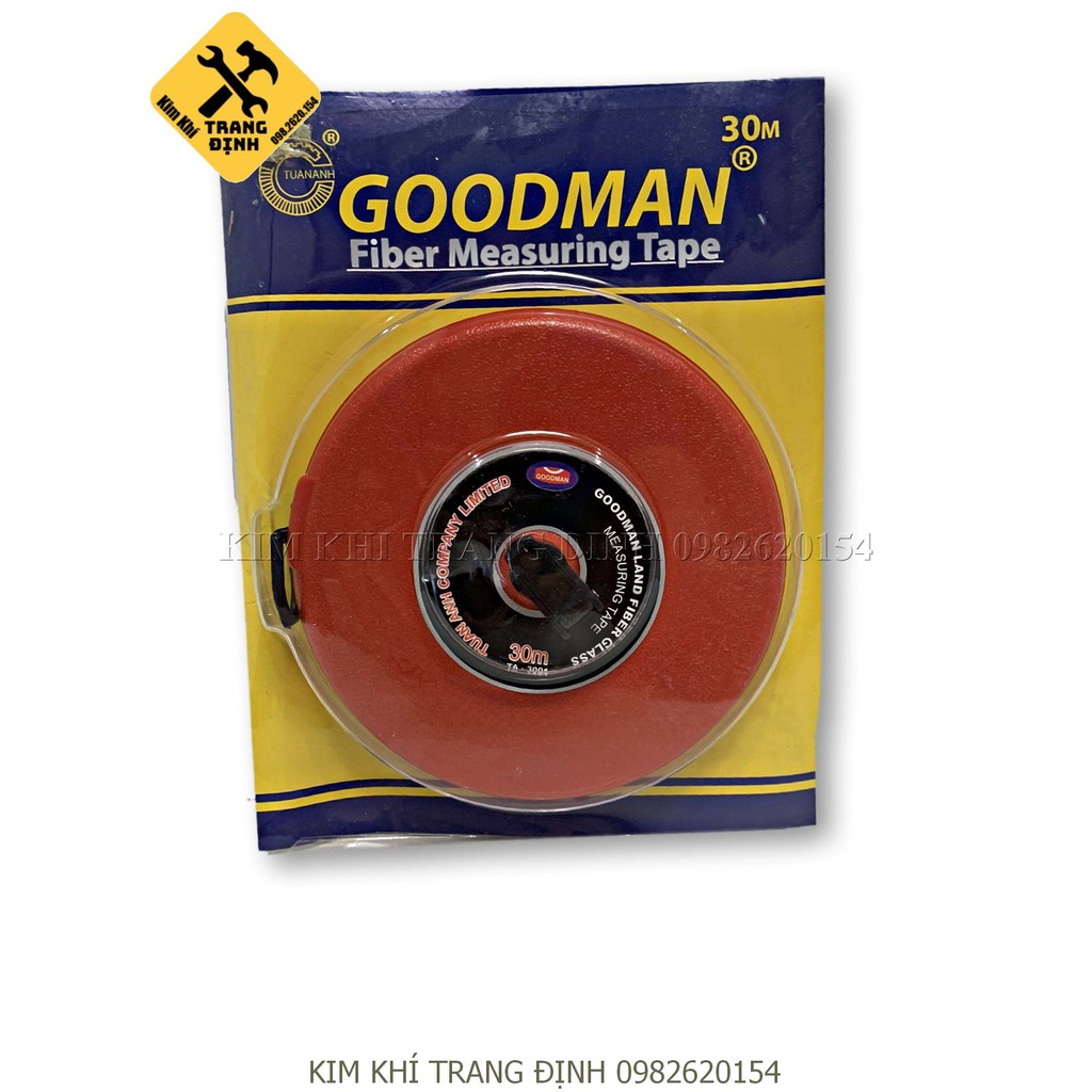 Thước cuộn 10m, 20m, 30m,50m GOODMAN