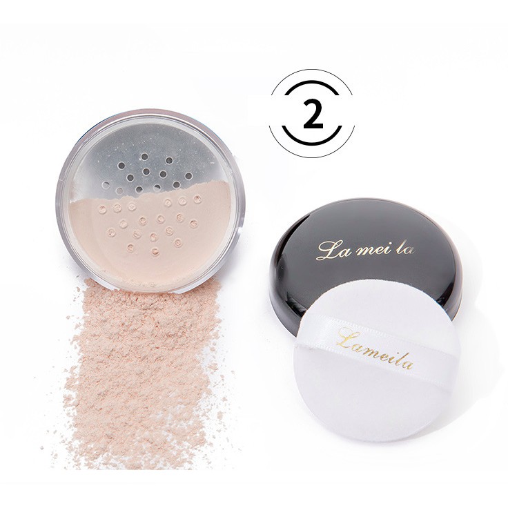 Phấn phủ dạng bột khoáng kiềm dầu LAMEILA 24h Cover All Translucent Loose Power dạng bột khoáng | BigBuy360 - bigbuy360.vn