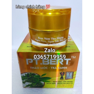 PT.BERT thảo mộc trà xanh kem nám hộp hàng chính hãng 💯