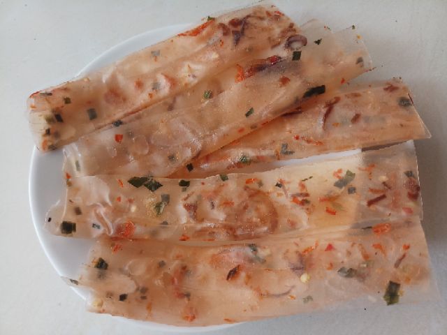 Combo 10 bánh tráng tắc ớt xay và dẻo hành phi!