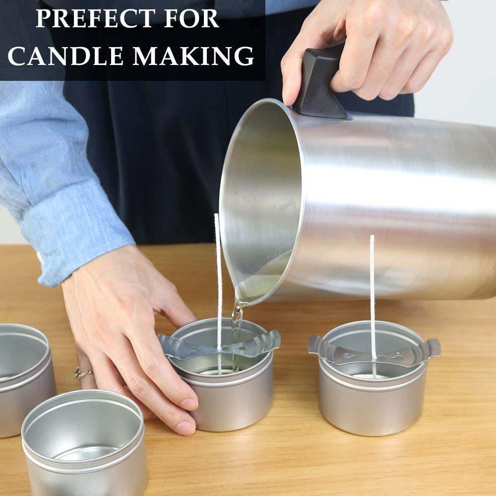 Bình Rót Sáp Nến Bằng Nhôm Dung Tích 1.2 / 3l Tiện Dụng
