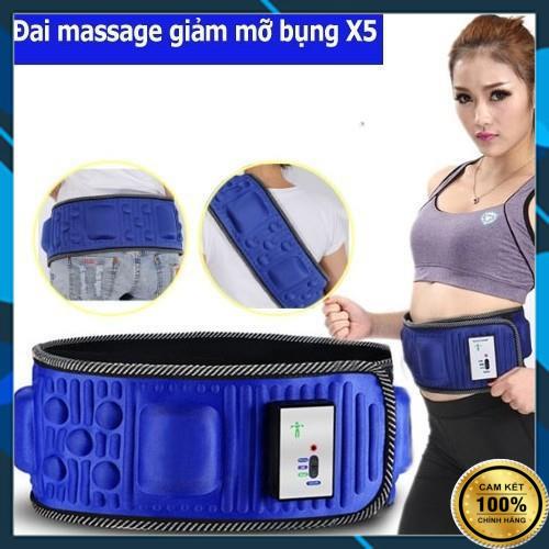Đai Mát Xa Giảm Béo X5 Hàn Quốc, Đai Massage Giảm Mỡ Bụng -☀️ Hàng Chính Hãng ☀️ Bảo Hành 12 Tháng ☀️