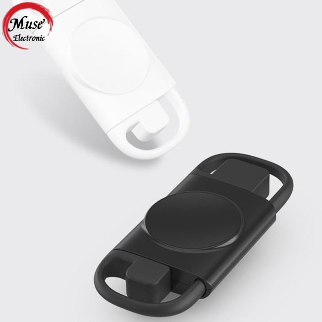 Đế Sạc Nhanh Usb Không Dây Có Nam Châm Tự Động Cho Iwatchs 7 6 5 4
