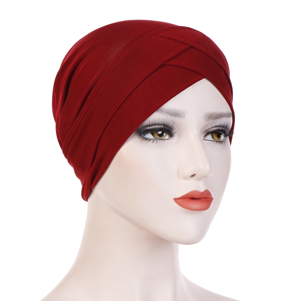 Nón turban bằng vải cotton thời trang cho nữ