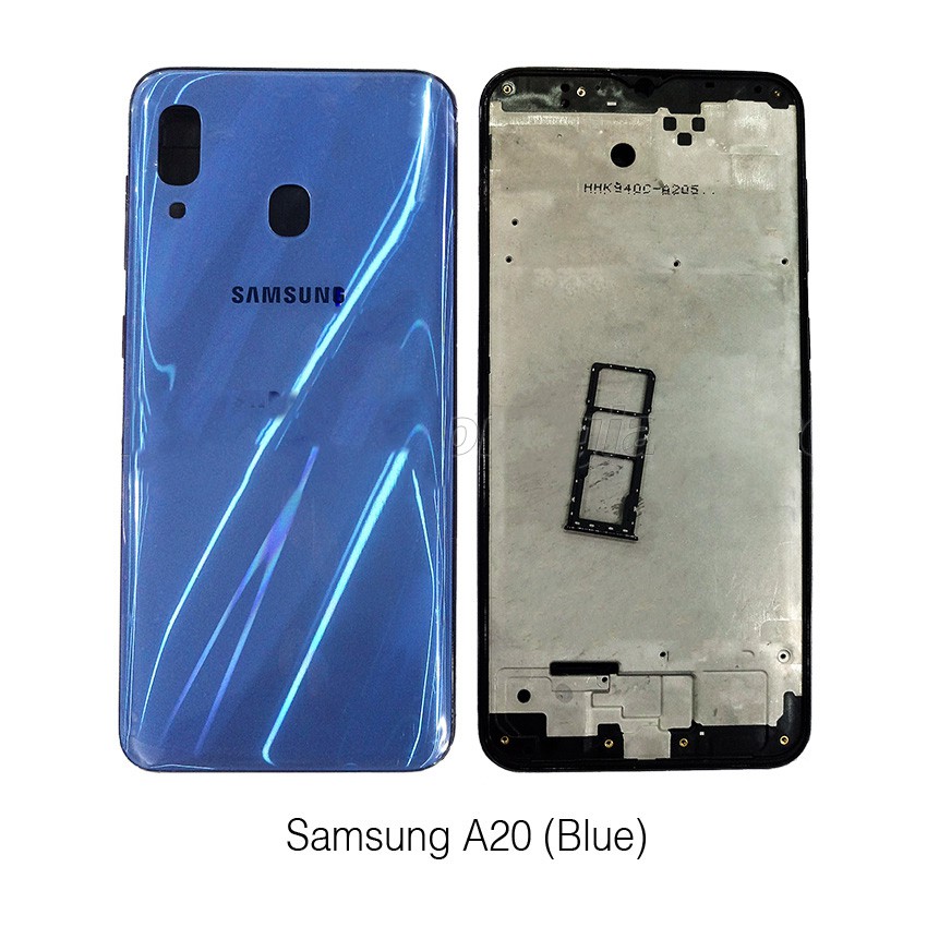 BỘ VỎ SAMSUNG A20 + KHAY SIM ZIN