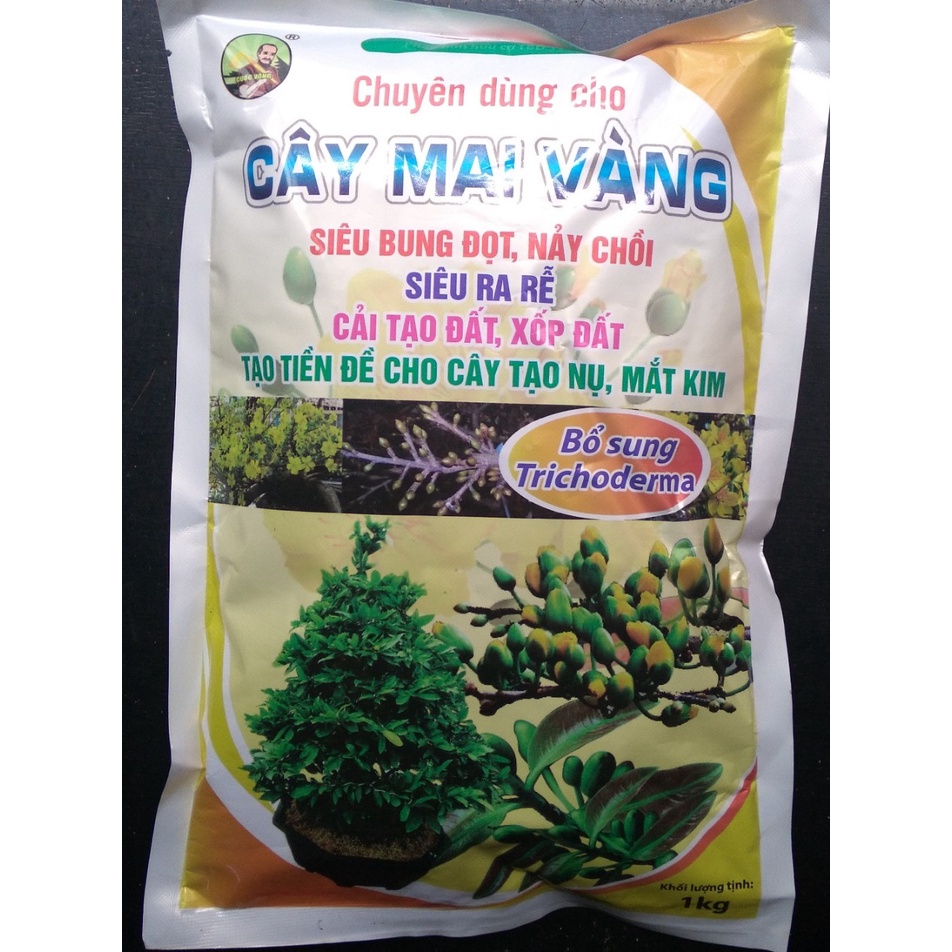 Phân bón mai giúp hoa Mai nở rộ đẹp hoa  lâu tàn ( phân mai, mkp, ka)