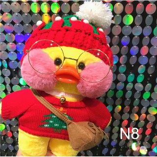 Vịt bông noel size 30cm (có ảnh thật)