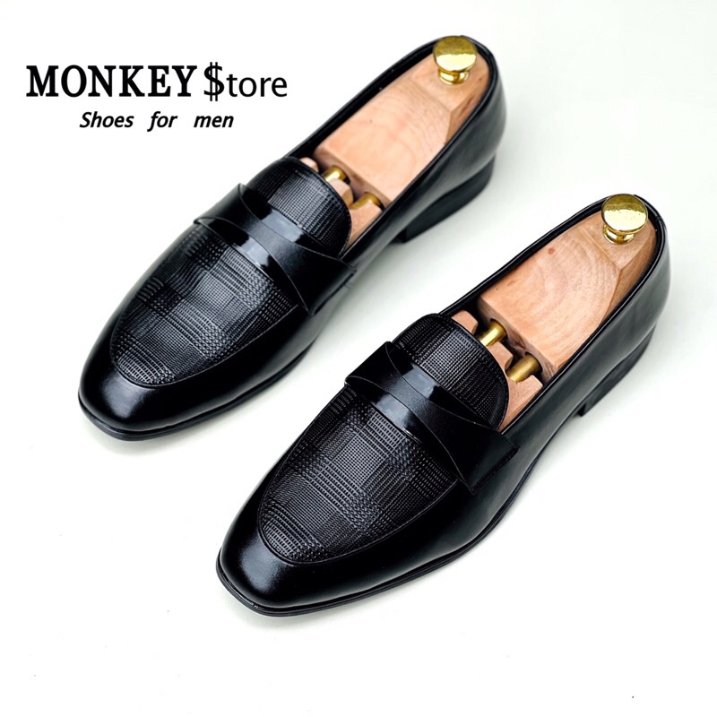 Giày tây công sở, giày da nam thời trang - Mã MK08 ( Ảnh video độc quyền - Có tặng kèm quà )