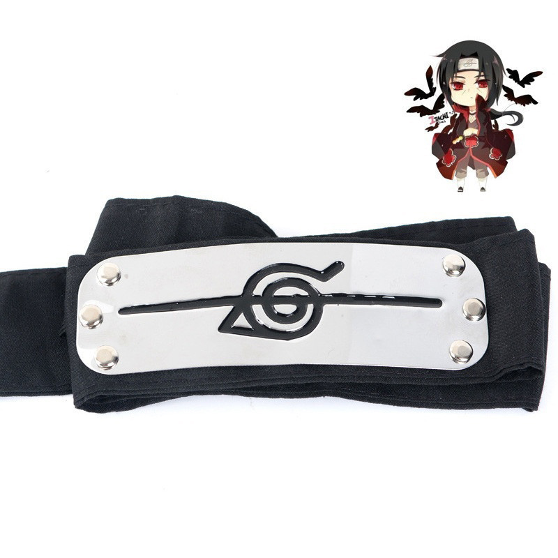 Phụ Kiện Băng Đô Hóa Trang Nhân Vật Anime Naruto Sasuke Uchiha Itachi Kakashi Pein Quà Tặng Halloween Cho Người Lớn Và Trẻ Em