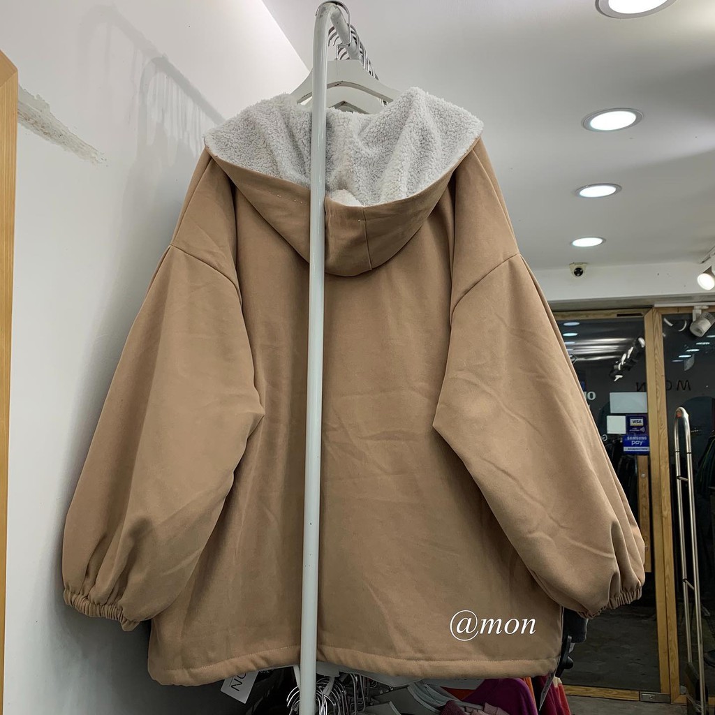 2101102 ÁO KHOÁC NHUNG LÓT BÔNG | BigBuy360 - bigbuy360.vn