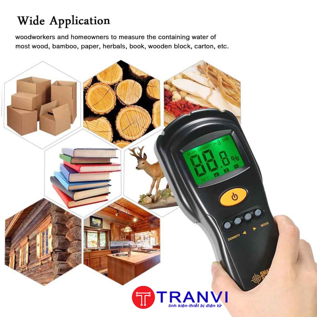 Máy đo độ ẩm gỗ AS981
