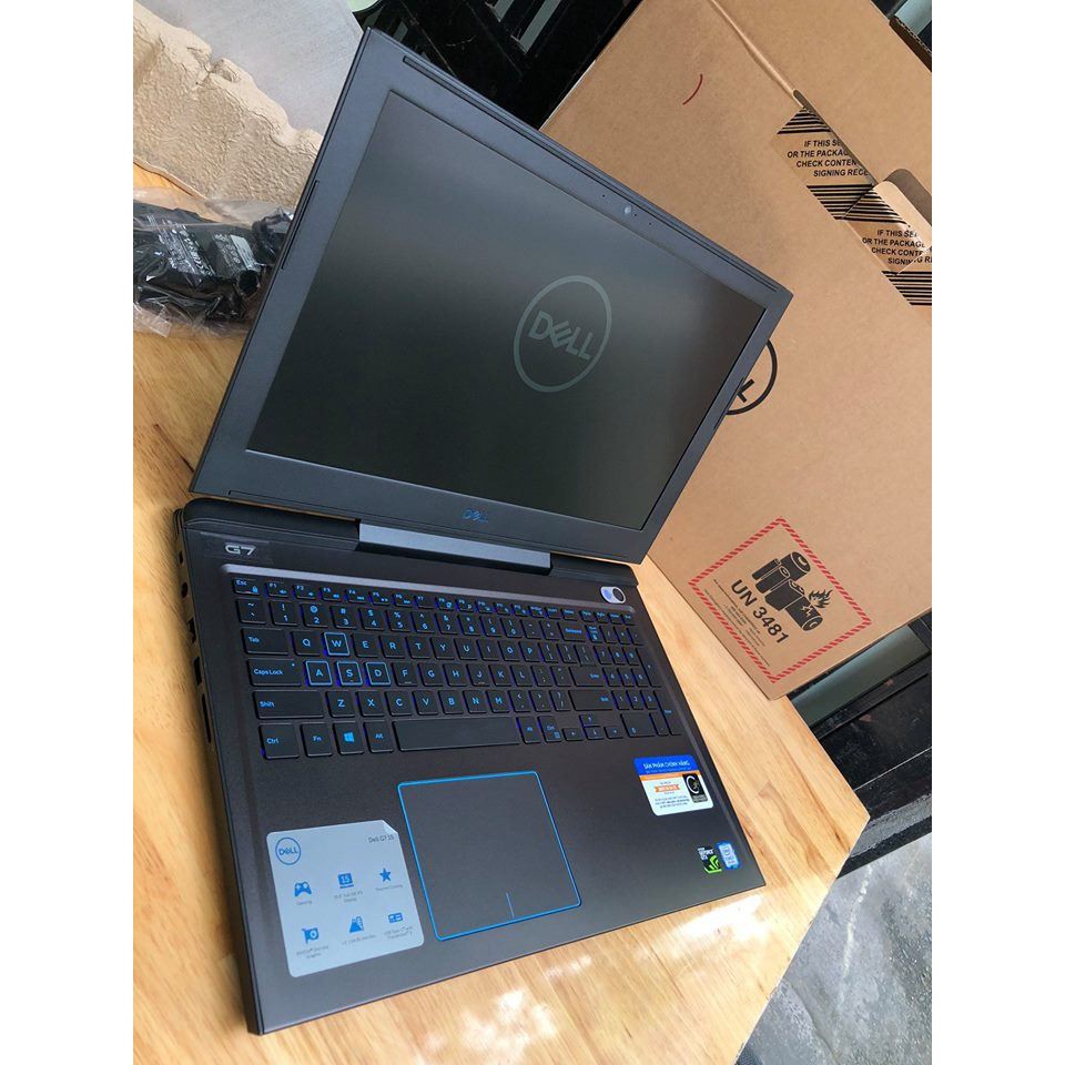 Laptop Gaming Dell G7 7588A, i7 8750H, 16G, 128G + 1T, GTX1050Ti