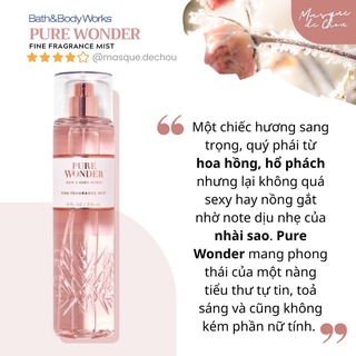 Xịt thơm Bath & Body Works 236ml