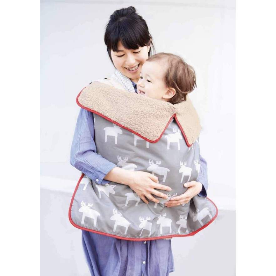 BabyBlanket Chăn lông cừu ủ bé, chắn gió Nhật Bản 73x83cm - Home and Garden