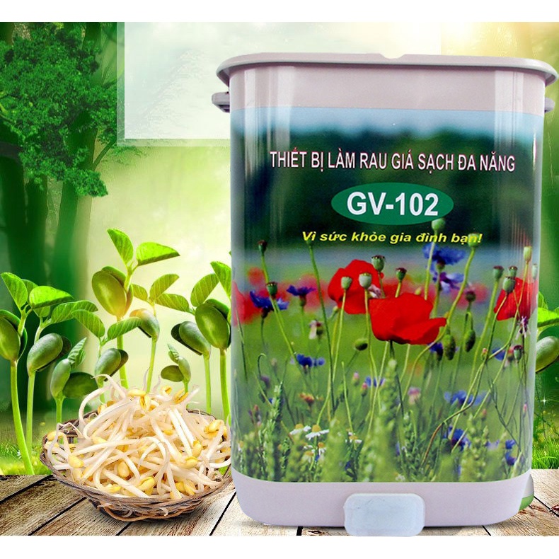 Máy Làm Giá Đỗ Tự Động DT-103. Làm Giá Nhanh, Vệ Sinh An Toàn Thực Phẩm