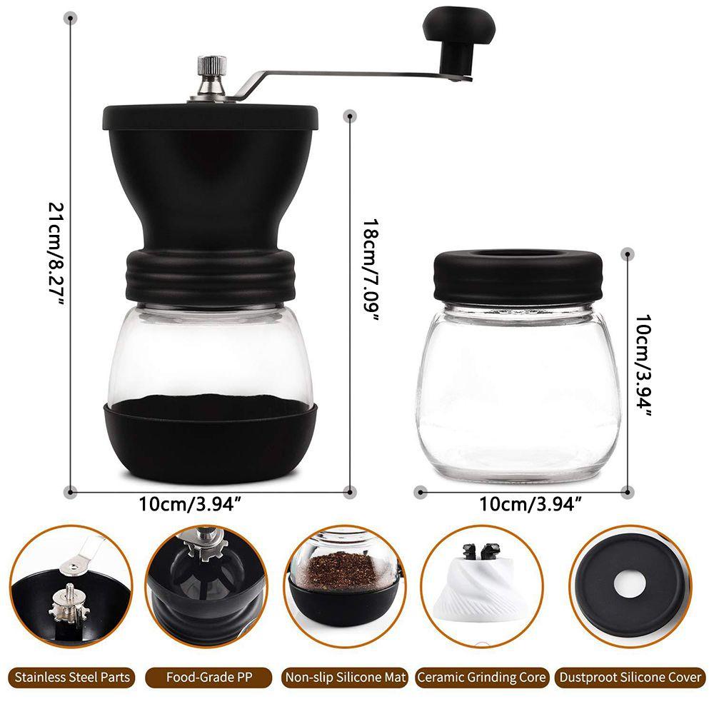 Dụng Cụ Nghiền Cà Phê Espresso Có Núm Vặn Điều Chỉnh Được Cho Nhà