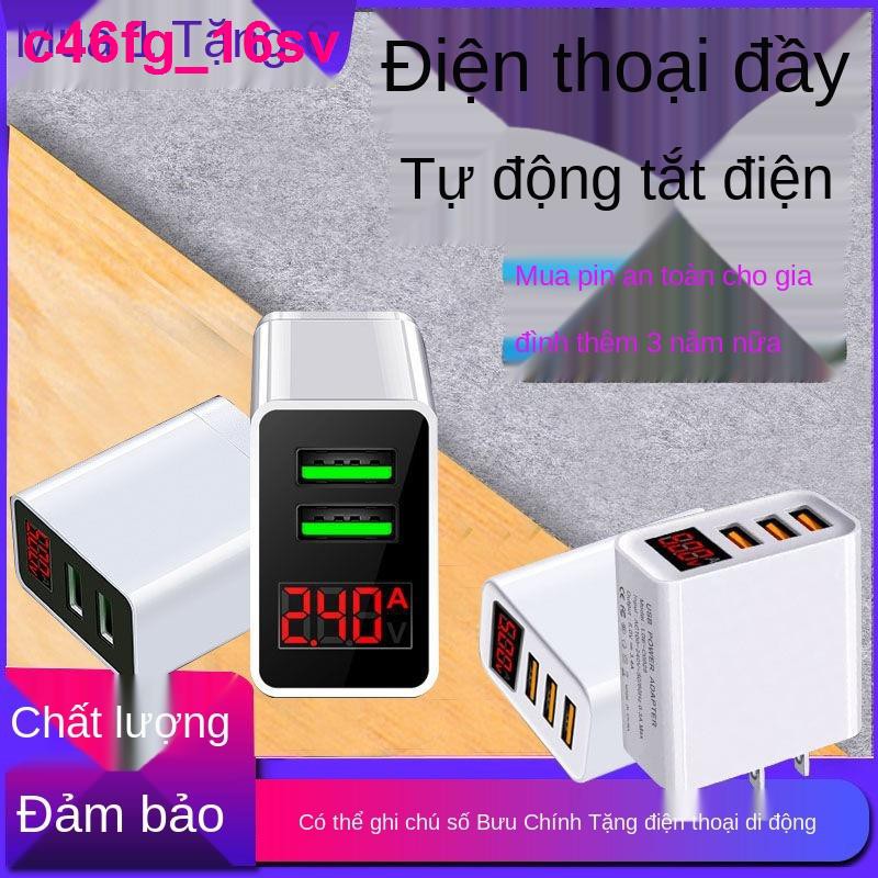 Đầu sạc tự động ngắt nguồn đa năng cho Huawei Apple OPPO Android Xiaomi điện thoại di vivo nhanh