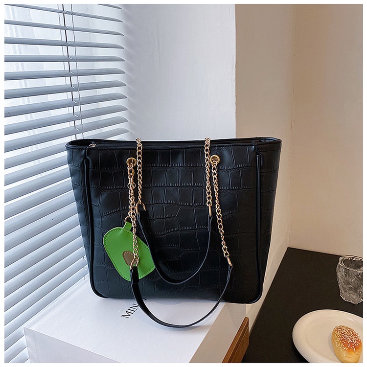 Túi tote da cho nữ Túi xách nữ dây xích cỡ lớn mẫu mới - Alicehousee