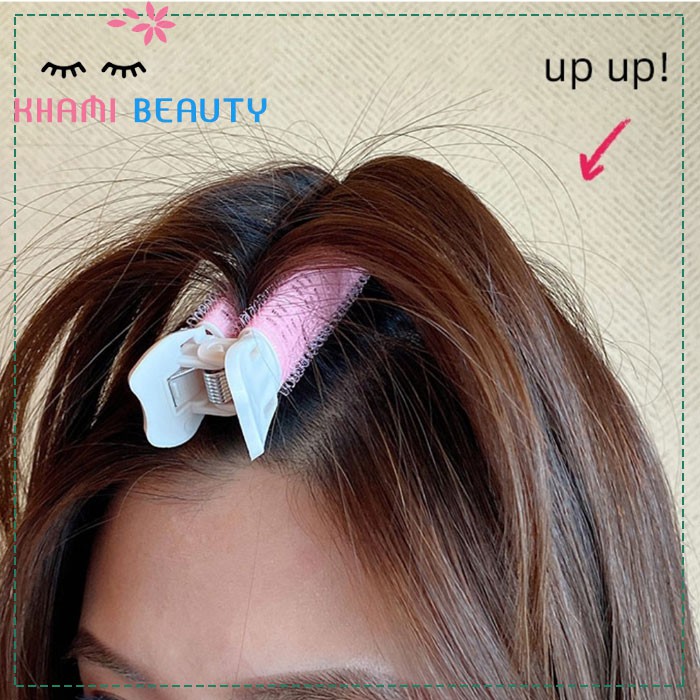 Kẹp làm phồng chân tóc Khami Beauty, kẹp uốn tóc mái phong cách Hàn Quốc