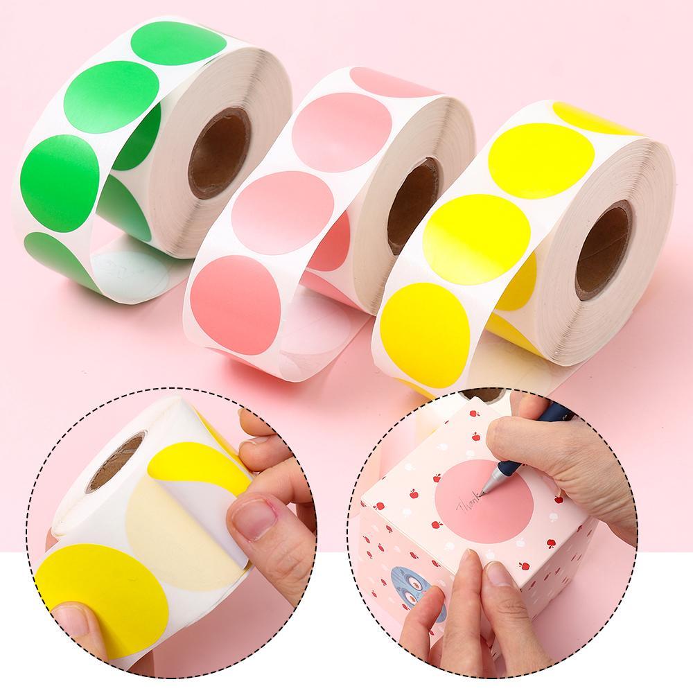 FAY Nhãn Dán Hình Tròn Cách Nhiệt Trực Tiếp Dành Cho Thiết Kế Logo DIY