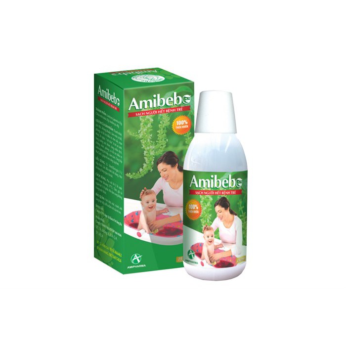 Nước tắm trẻ em Amibebe 250ml