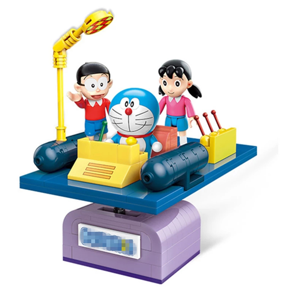 Đồ chơi lắp ghép mô hình Doraemon sáng tạo cho bé