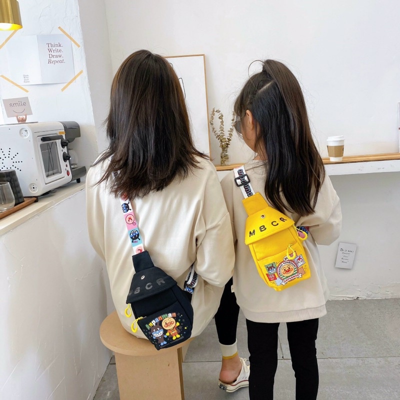 Túi đeo chéo mini cho bé trai bé gái, túi trẻ em đi học đi chơi đi du lịch (tuyển sỉ).
