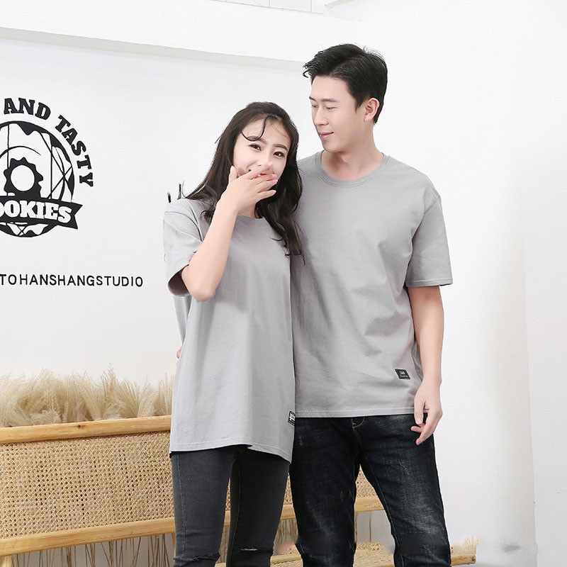 Áo thun Trơn Cotton nam nữ tay lỡ unisex 360 CLOTHING phông trơn Basic nhiều màu sắc dáng oversize