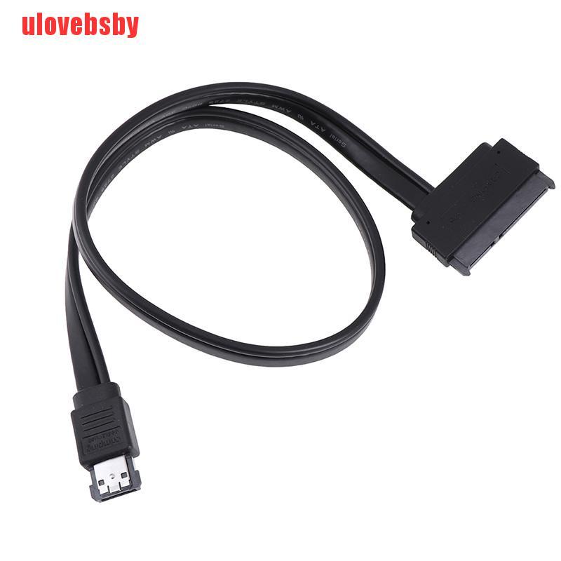 [ulovebsby]Power esata usb 2.0 5v 12v combo to 2.5'' 3.5'' 22pin sata hdd adapter cable