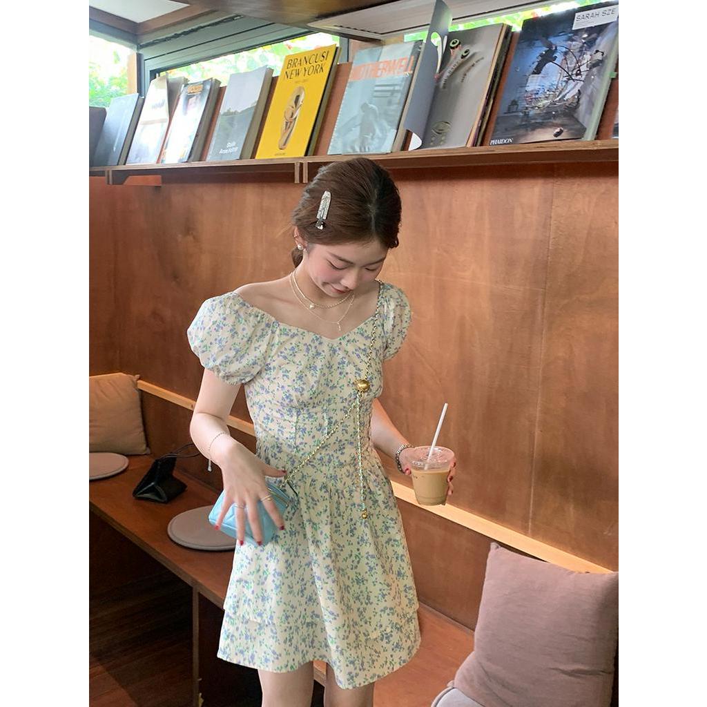 Đầm Tay Phồng Form Ôm 51083