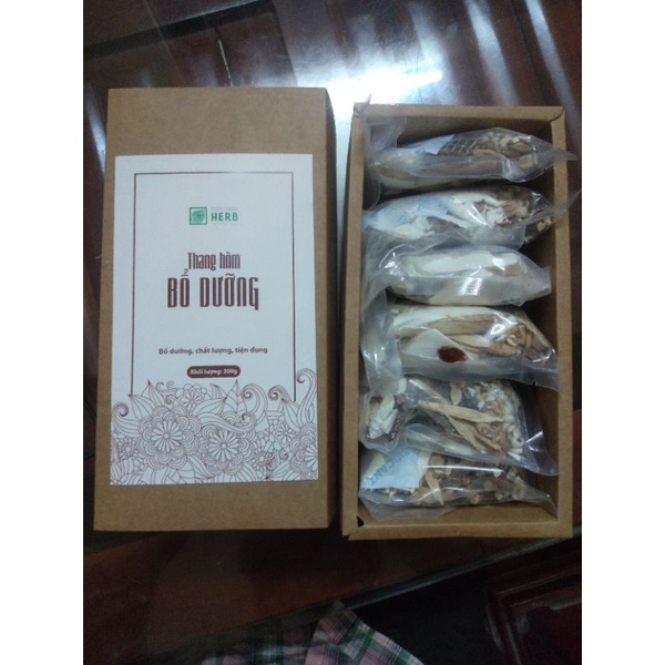 Thang hầm bổ dưỡng loại cơ bản (set 6 gói) | BigBuy360 - bigbuy360.vn