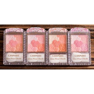 Phấn má hồng Canmake Glow Fleur Cheek Nhật