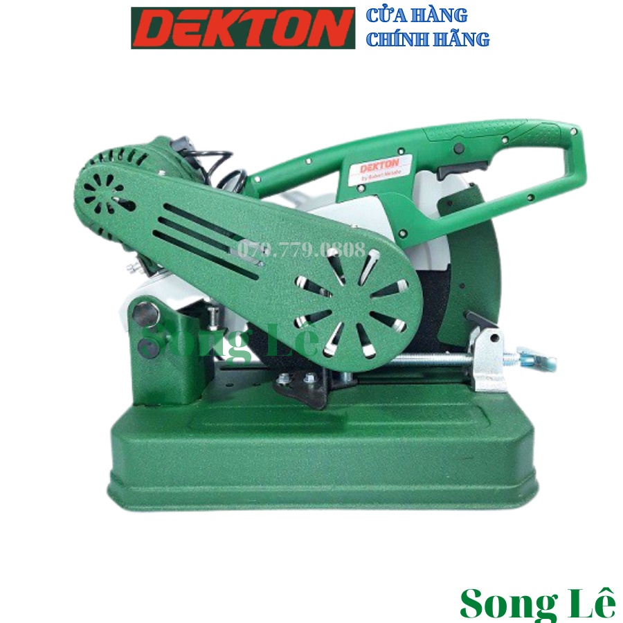 Máy cắt sắt dùng dây curoa Dekton 2800W DK358
