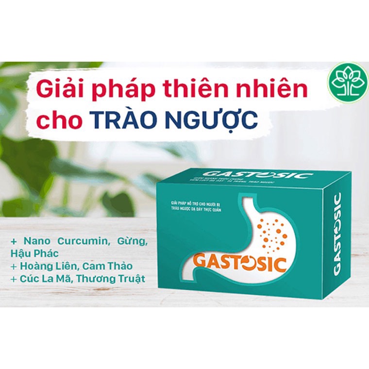 ! GASTOSIC  - Hỗ trợ điều trị trào ngược dạ dày thực quản