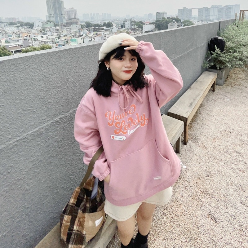 [Áo Hoodie Insane®] Lovely Hoodie - Pink | WebRaoVat - webraovat.net.vn