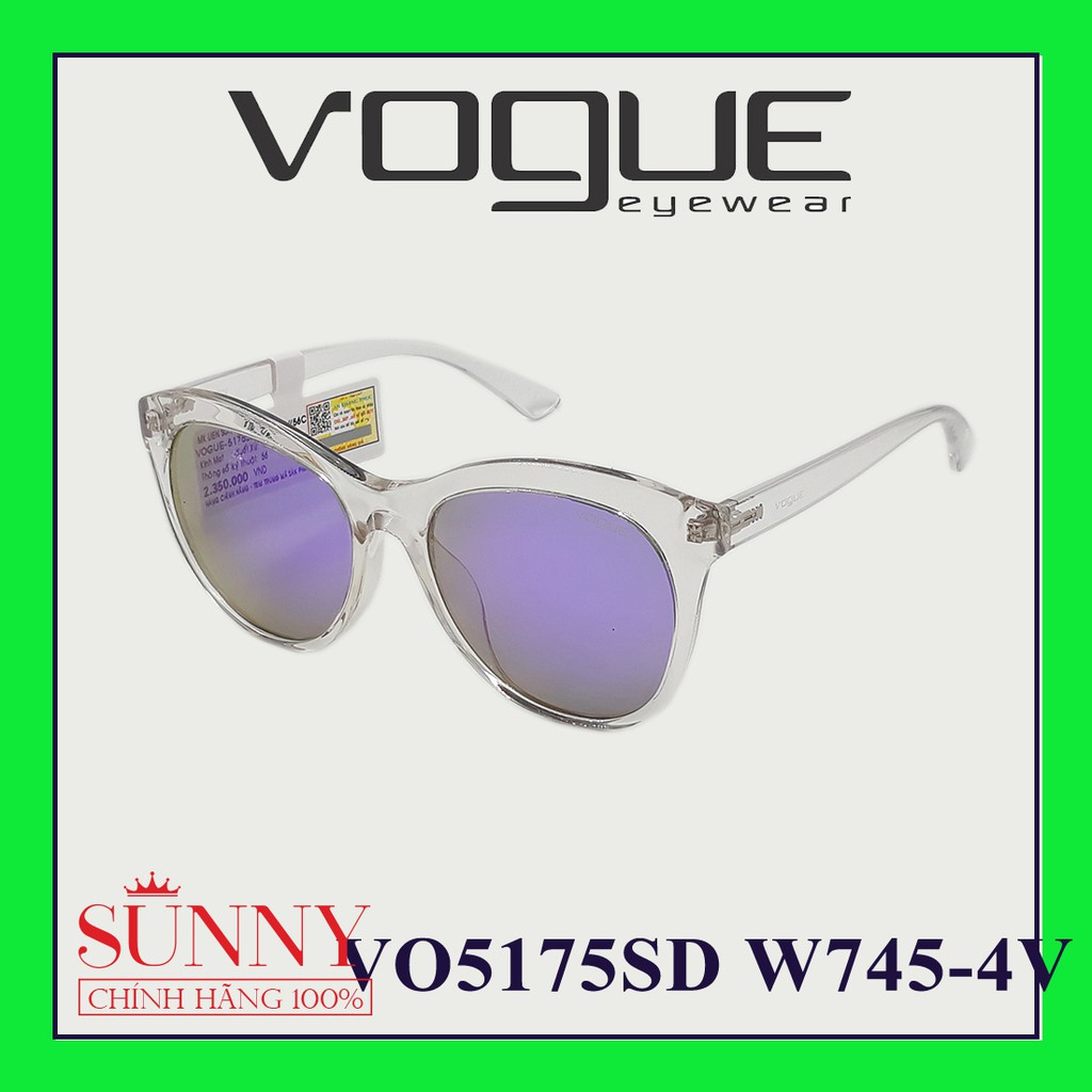 VO5175SD - kính mát Vouge chính hãng, bảo hành toàn quốc